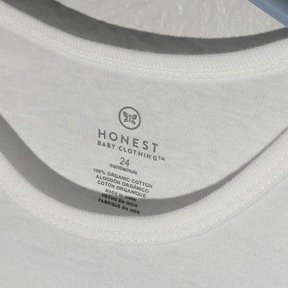 4pk Honest Baby Long Sleeve shirts with snaps Newborn 24 months - Picture 2 of 3